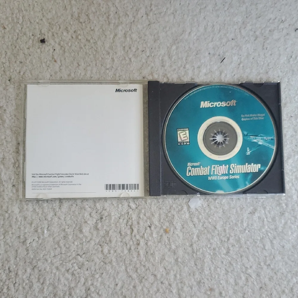 Microsoft Combat Flight Simulator WWII Europe Series CD